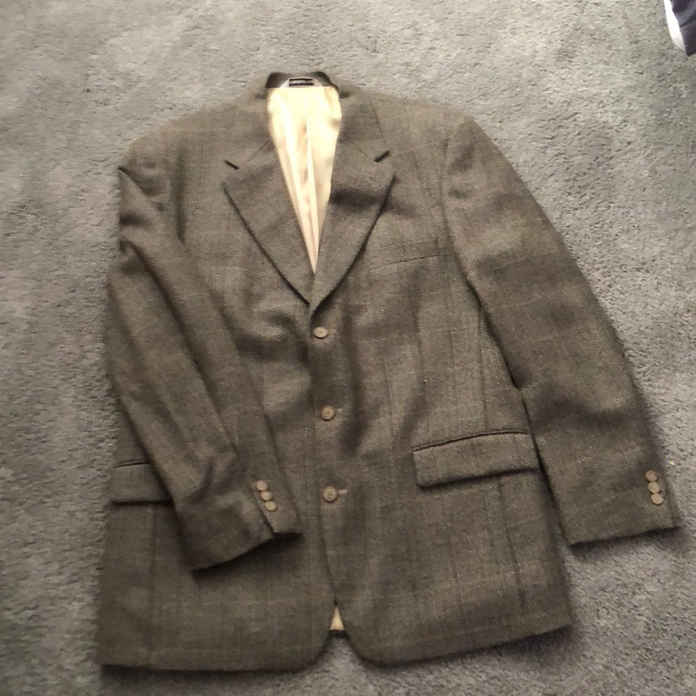 Clairborne tweed jacket.  3 button